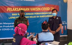 Kemenkumham Sulsel:&nbsp; 84 Persen WBP Sudah di Vaksin
