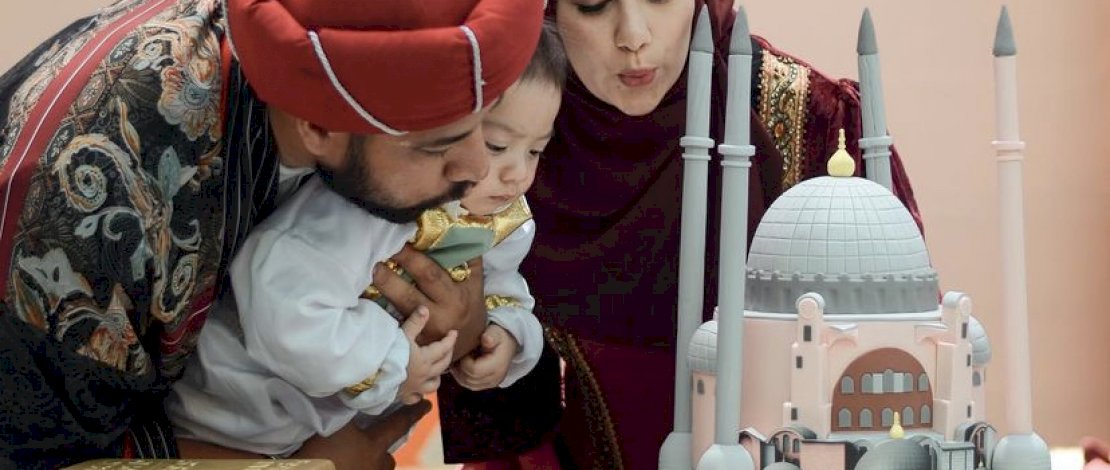 Keluarga Ammar Zoni dan Irish Bella. 