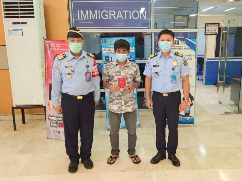 Hingga September 2021, Kemenkumham Sulsel Deportasi 19 WNA