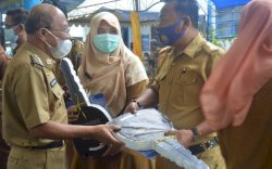 Harhubnas 2021, Bupati Jeneponto Serahkan Bantuan Kendaraan Operasional