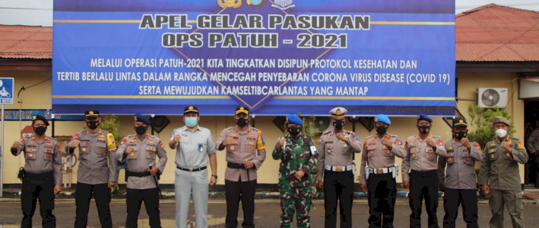 Polres Bone Gelar Operasi Patuh 2021, Brimob Batalyon C Siap Mendukung