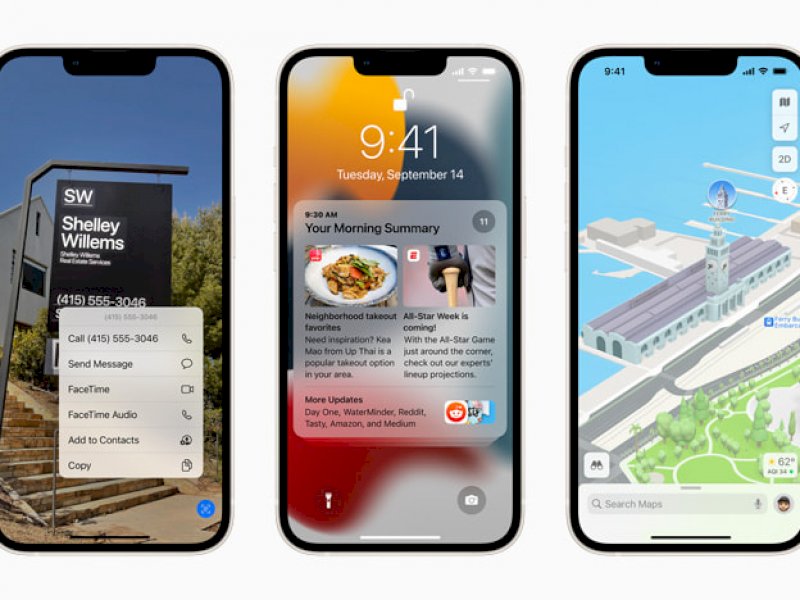 iOS 15 Sudah Bisa Diunduh di Indonesia, Ini Fitur Terbarunya