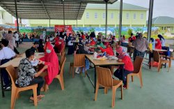 Gandeng Yayasan Ponpes Arifah, Badan Intelijen Sulsel Kembali Gelar Vaksinasi Covid19 