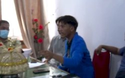 Detik-detik Aliansi Mahasiswa dan Pemuda Nyaris Adu Jotos dengan Ketua Komisi l DPRD Pinrang