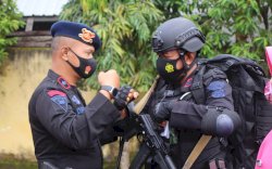 Batalyon C Pelopor Berangkatkan  2 Detasemen Anti Anarki Amankan PON XX Papua