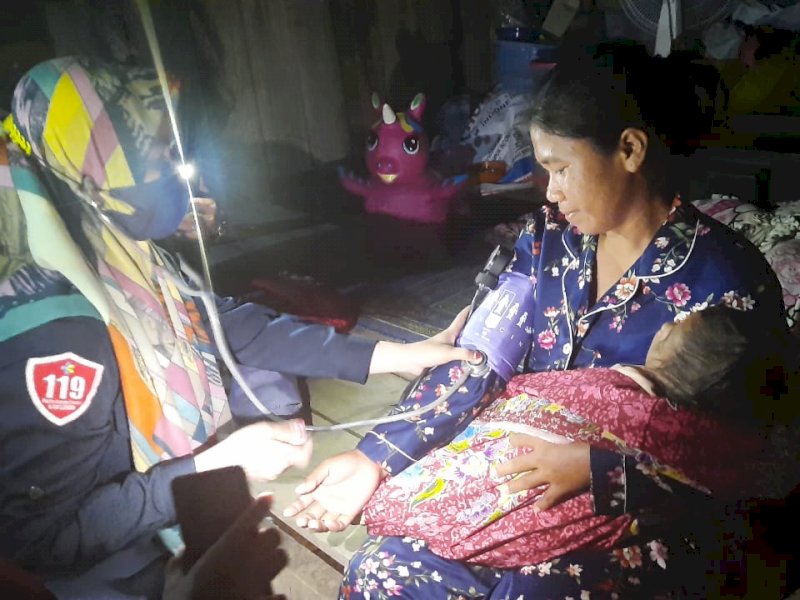 PSC 119 Luwu sisir warga Korban Banjir Walenrang Utara