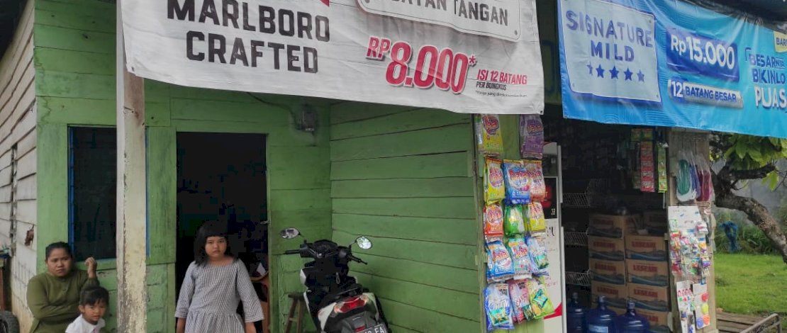 TKP dan pencuri dikejar di persawahan.