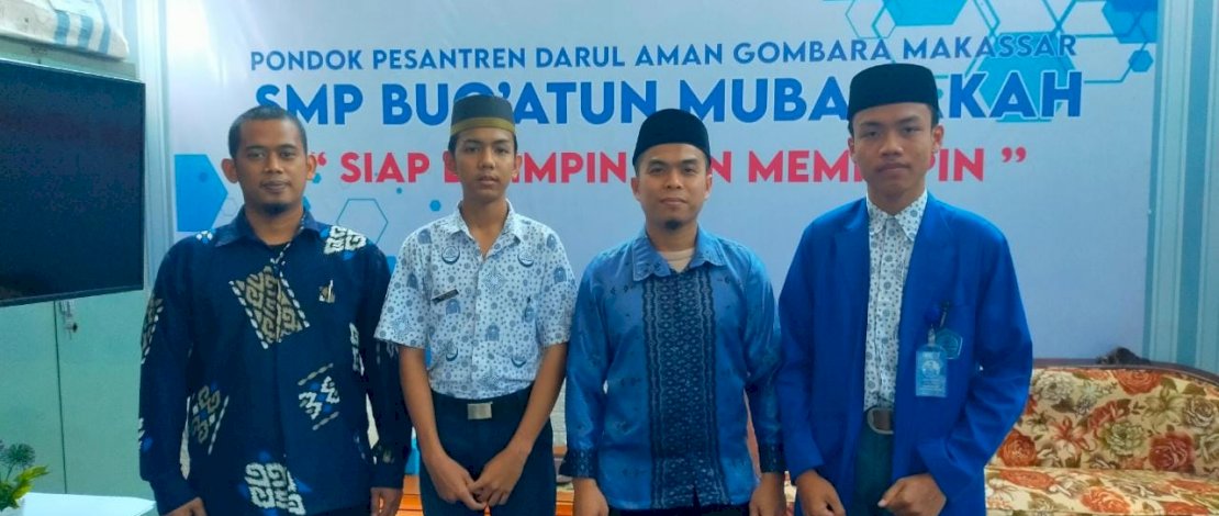 Santri Pondok Pesantren Darul Aman Gombara Makassar Borong Juara 1 dan 2 Kompetisi Bahasa Arab