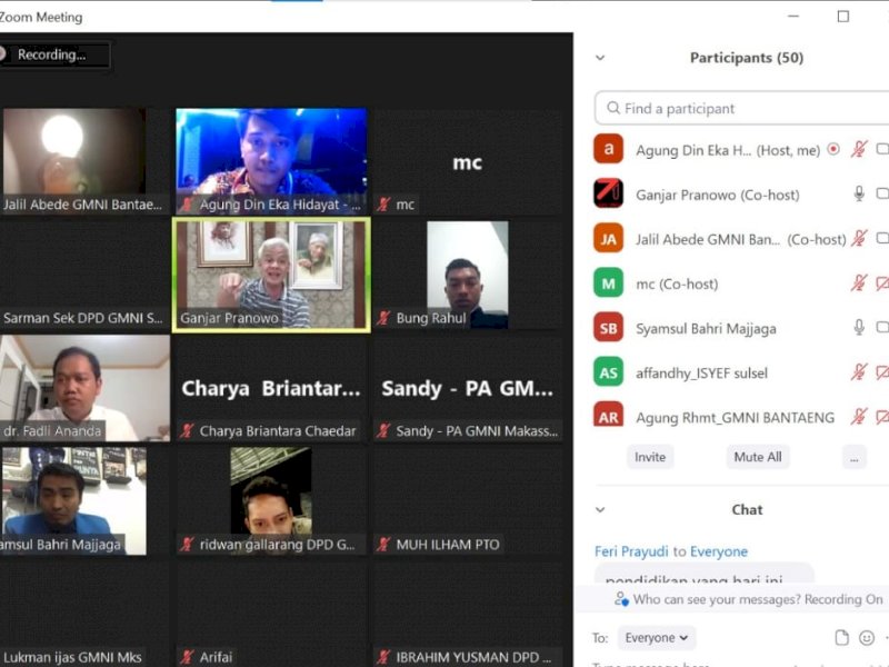 Di Hadapan Ganjar Pranowo, Fadli Ananda Minta Semua Pihak Berkolaborasi Hadapi Pandemi
