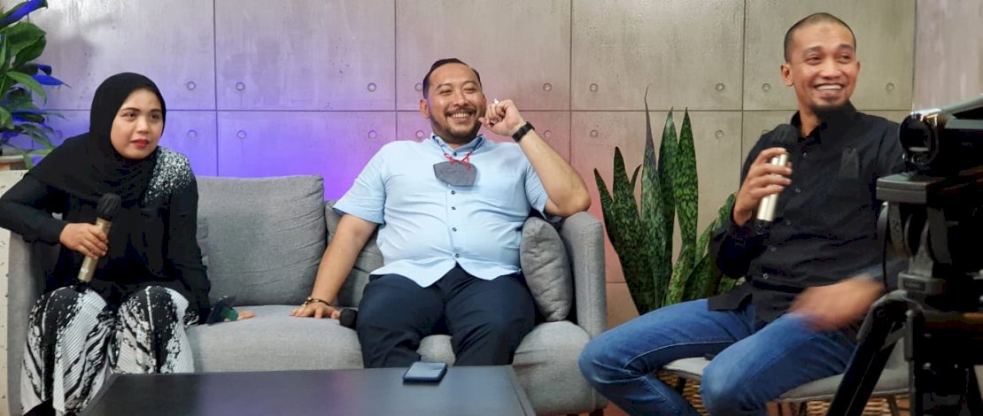 Pemilihan Ketua Ika Smada Makassar 2002 yang digelar secarq virtual, Minggu (26/9/2021).