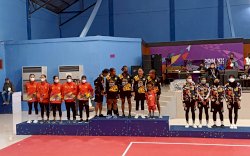Atlet Takraw asal Lutra Sumbang Medali Pertama PON XX Papua untuk Kontingen Sulsel