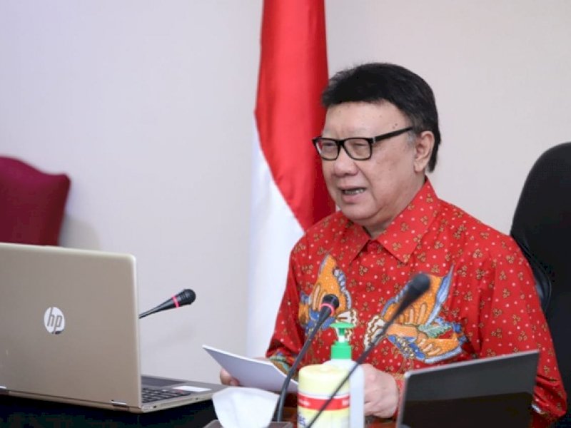 Menteri PANRB Tjahjo Kumolo Bakal Hadiri Vaksinasi PDI Perjuangan Sulawesi Selatan