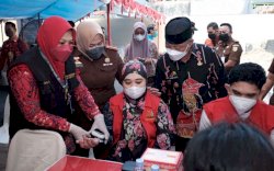Wabup Gowa Tinjau Vaksinasi untuk Masyarakat dan Tahanan Kejari Gowa