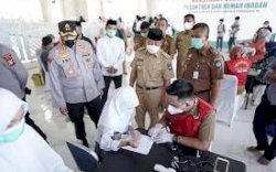 Desember 2021, Pemkab Gowa Target Cakupan Vaksinasi 70 Persen