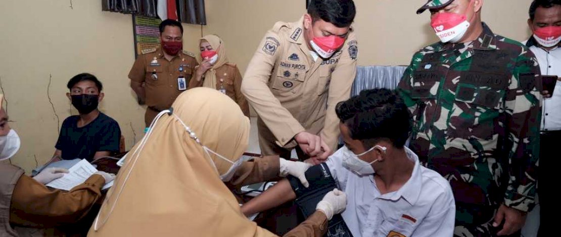 Pemkab Gowa Dorong Cakupan Vaksinasi Kelompok Pelajar