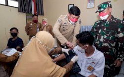 Pemkab Gowa Dorong Cakupan Vaksinasi Kelompok Pelajar