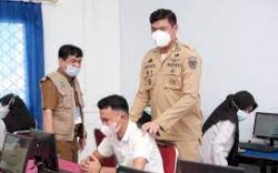 Bupati Adnan Semangati Langsung Ribuan PPPK Guru yang Ikut Seleksi Kompetensi