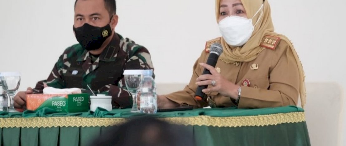 Enam Pasar jadi Lokasi Vaksinasi Pemkab Gowa Bersama Kodim 1409