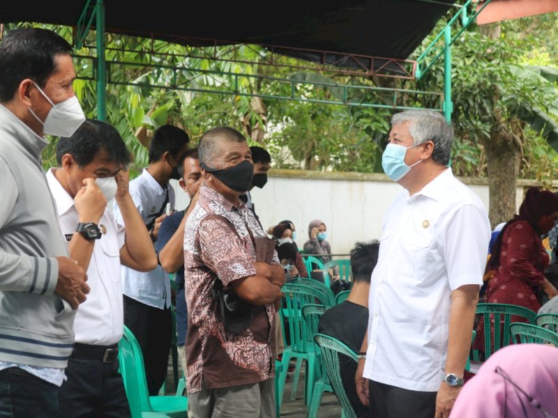 Support Program Pemerintah, PKK Pinrang Gelar Vaksinasi Massal