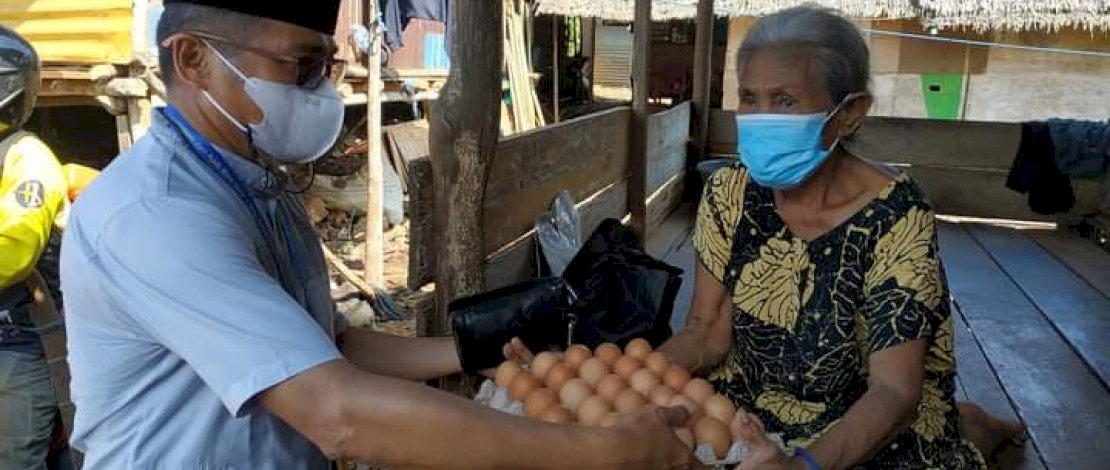 Bank Sulselbar Cabang Malili Dukung Sedekah Jumat ASN Setda Lutim