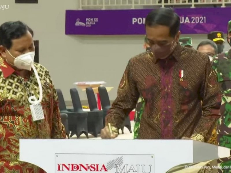 Jokowi Minta Fasilitas Venue PON XX Papua Dimanfaatkan untuk Penjaringan Bibit Unggul Olahraga
