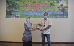 Lindungi 7.000 Hektar Lahan Petani, Pemda Lutra Teken Adendum dengan Jasindo