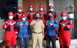 Luwu Berduka, Danny Pomanto Lepas Tim Rescue Damkar Makassar Selamatkan Warga