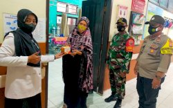 Bantu Penanganan Covid-19, Kodim 1404 Pinrang Distribusikan Paket Obat Isolasi Mandiri