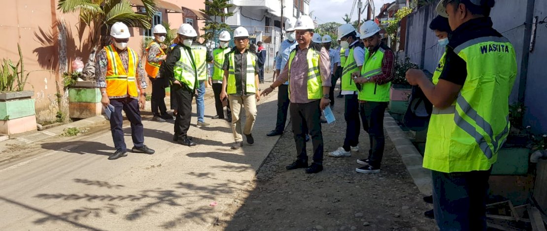 Terima Keluhan Masyarakat, DPRD Makassar Sidak Pengerjaan Ipal di Tiga Jalan
