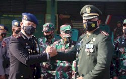 Puluhan Personel Brimob Bone Datangi Kodim 1407 Dan Denpom XIV/1 Bone, Ada Apa ? 