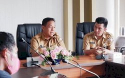 Plt Sekwan DPRD Makassar Baru Bersilaturahim bersama Sejumlah Awak Media
