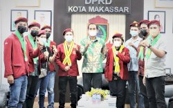 Ketua DPRD Makassar Rudianto Lallo Terima Kunjungan PMKRI