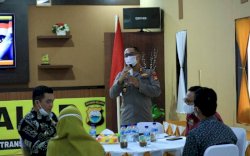 Sekda Takalar Hadiri Rakor Percepatan Vaksinasi Bagi Pelajar