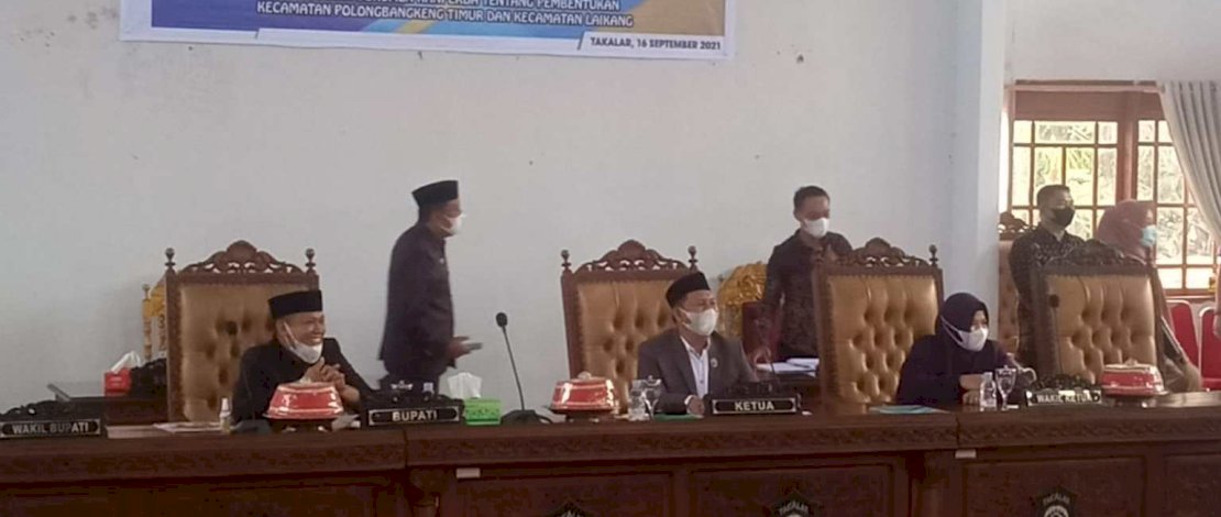 Bupati Takalar Hadiri Rapat Paripurna APBD Perubahan