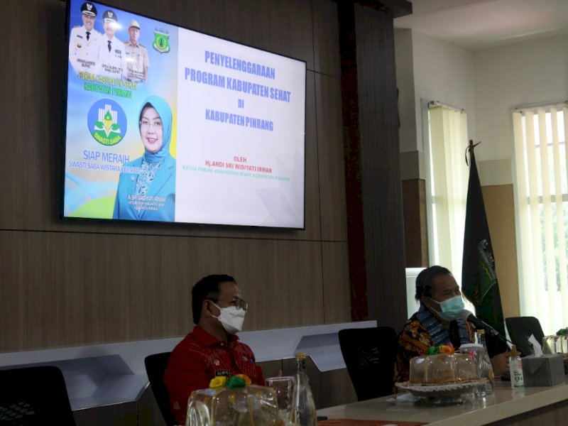 Tim Verifikasi Kabupaten Sehat Cek Kesiapan Pemkab Pinrang
