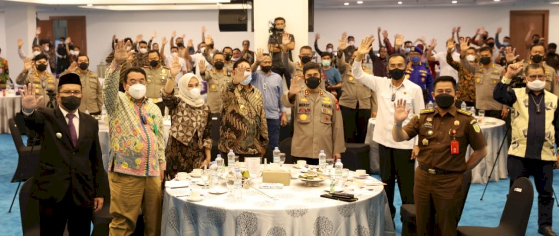 Hadiri Peluncuran Aplikasi Lapor Korupsi, Danny: Bentuk Transparansi