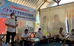 Dinas PMPTSP Sulsel Sosialisasi Gerai Perizinan Perikanan Kewenangan Provinsi di PPI Beba Takalar
