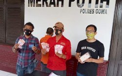 Polres Gowa Bekuk Pengedar Uang Palsu Asal Riau