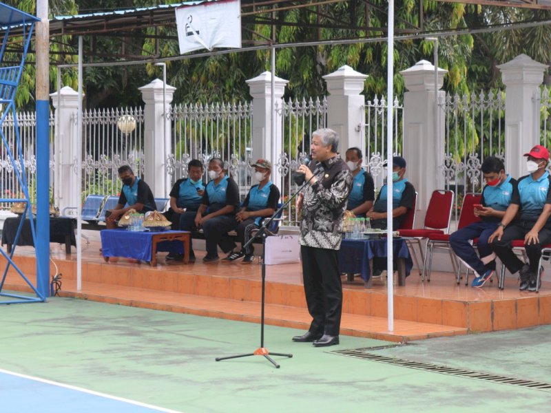 Bupati Pinrang Buka Kejuaraan Tennis Beregu Teppo Cup ll