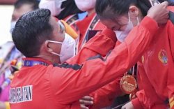 Kawinkan Medali Emas, Tim Takraw Sulsel Juara Umum PON Papua 