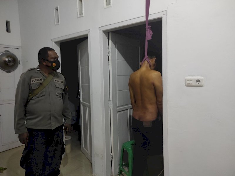 Seorang Pria di Bone Ditemukan Tewas Gantung Diri di Dalam Rumah