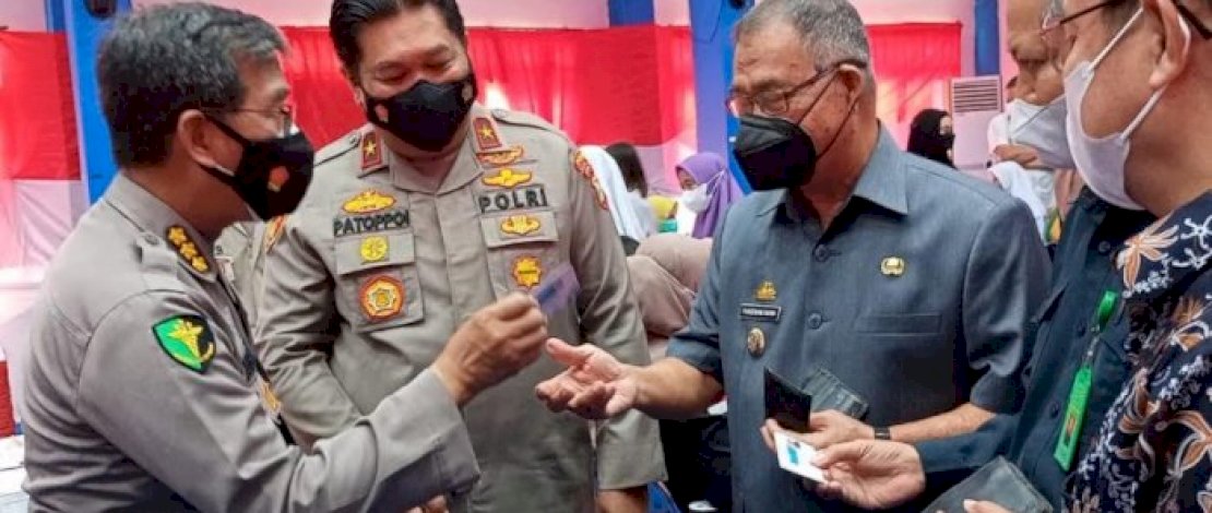 Wakil Wali Kota Parepare Pangerang Rahim Hadiri Vaksinasi Merdeka