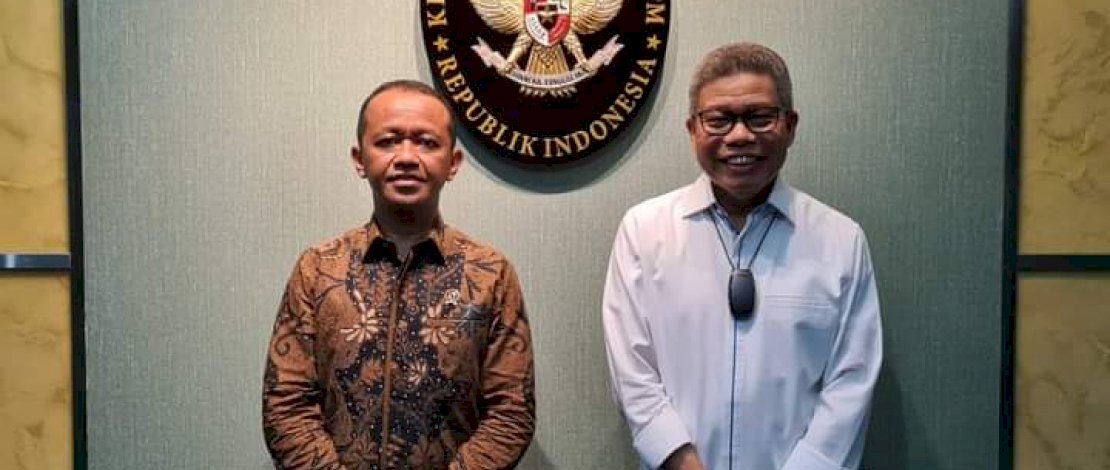 Wali Kota Parepare Silaturahmi dengan Menteri Investasi