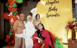 Gunakan Busana Bernuansa Putih, Aurel dan Lesti Makin Terlihat Kompak di Acara Baby Springkle Nagita Slavina