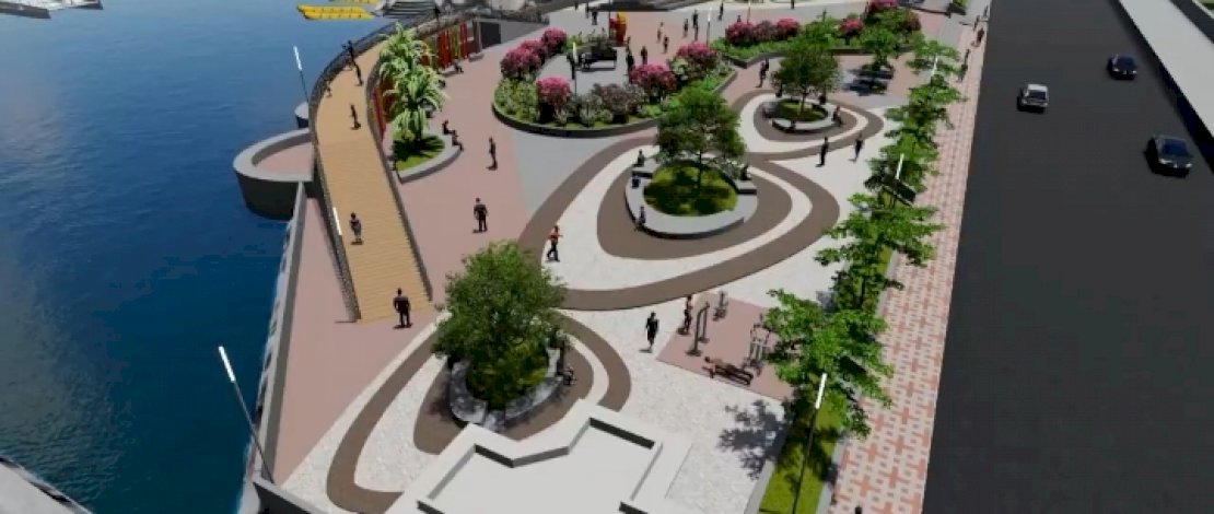 Desain Anjungan Cempa Parepare.