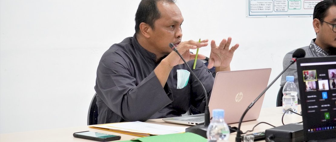 Suasana pemutakhiran DPB oleh KPU Sulsel. (Sumber foto: KPU Sulsel)