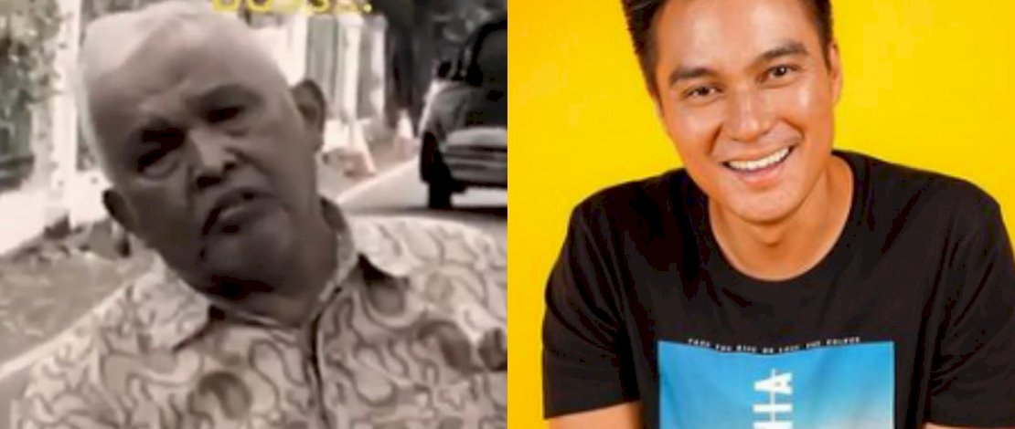 Kakek tua yang meminta bantuan kepada Baim Wong tapi justru diabaikan. 