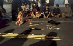 Buntut Tawuran di Jalan Kandea, Belasan Orang Diamankan Polisi