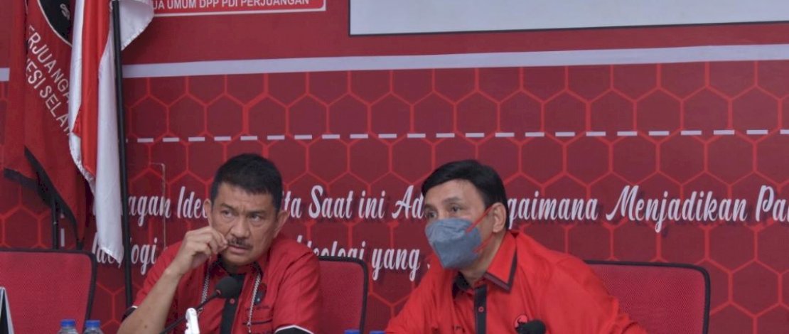 Ketua DPD PDI Perjuangan Sulsel H. Ridwan A. Wittiri (kiri). FOTO/IST Ketua DPD PDI Perjuangan Sulsel H. Ridwan A. Wittiri (kiri). FOTO/IST