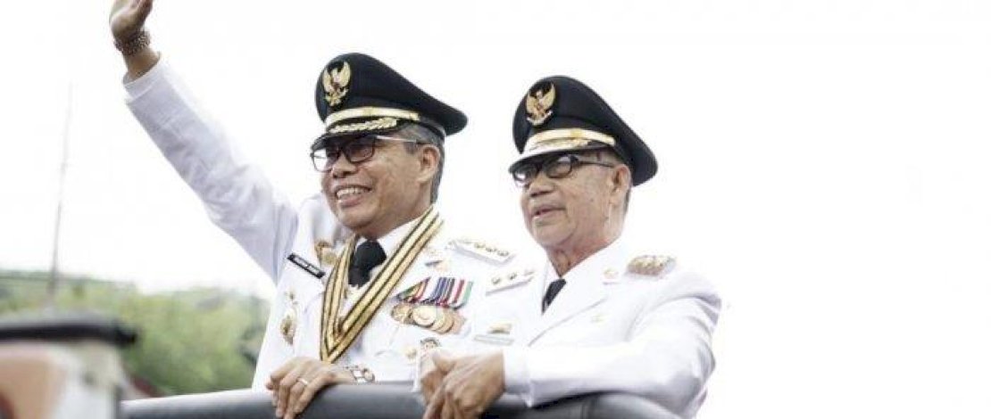 Wali Kota Parepare, Taufan Pawe dan Wakil Walikota Parepare, H Pangerang Rahim. IST